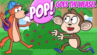 Pop Goes the Weasel - Nursery Rhymes for Kids at Cool School