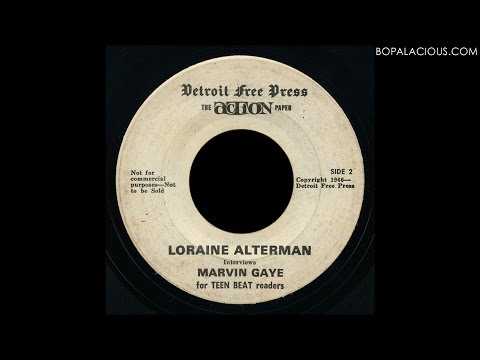 Video thumbnail for Loraine Alterman Interviews Marvin Gaye for Teen Beat readers