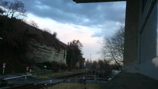 preview picture of video 'Dampfzug, Überlingen-Therme (04.03.2015)'