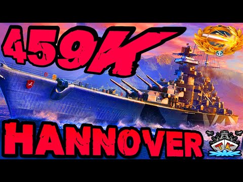 Hannover drückt 459K *WTF RUNDE* "400K Club" ⚓️ in World of Warships 🚢