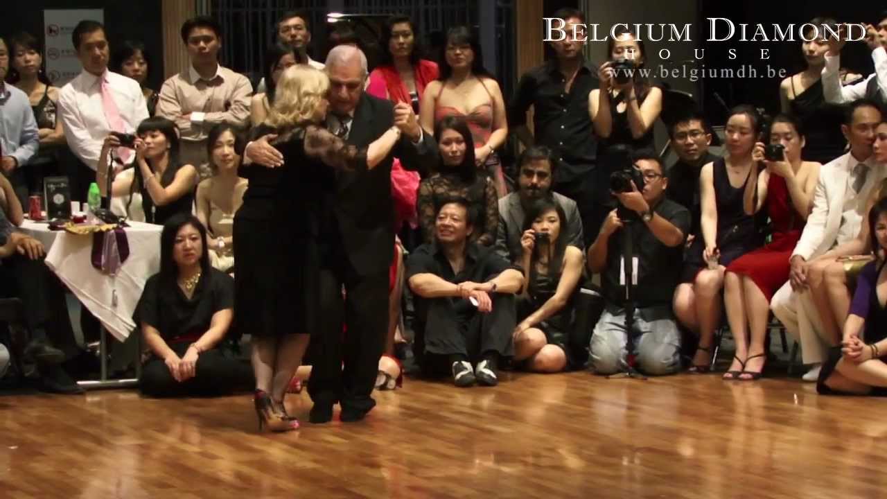 Carlos y Rosa Perez and Hiroshi y Kyoko Yamao Group Tango - Hong Kong Tangofest 2011