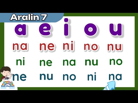 Magsanay Magbasa "na ne ni no nu" | Mga Pantig na "na ne ni no nu"