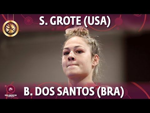 Skylar Allison Grote (USA) vs Brenda dos Santos (BRA) - Final // Pan-American Championships 2022