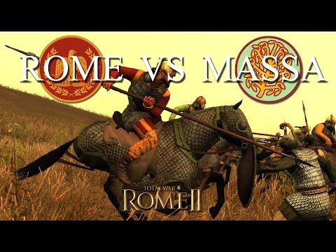Rome vs Massagetae - Iraklis vs Blademaster - Total War Rome 2