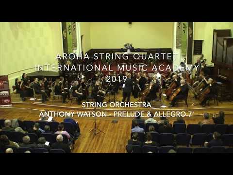 ASQ IMA 2019 - String Orchestra Anthony Watson Prelude & Allegro