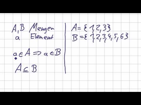 Mathematics for Computer Science Students 20 - Set Theory: Subsets