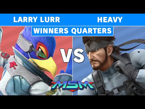 MSM 183 - Larry Lurr (Falco) vs Heavy (Snake) Winners Quarters - Smash Ultimate