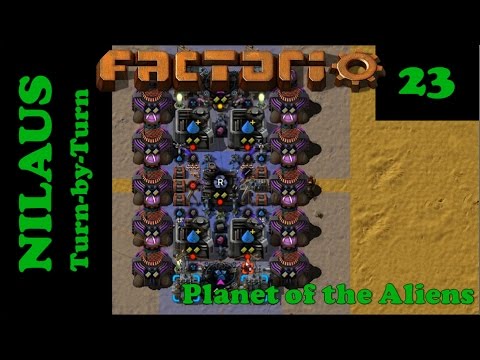 Lets Play Factorio S5E23 - Beacon Design Crushed and Pressed N4 and F7