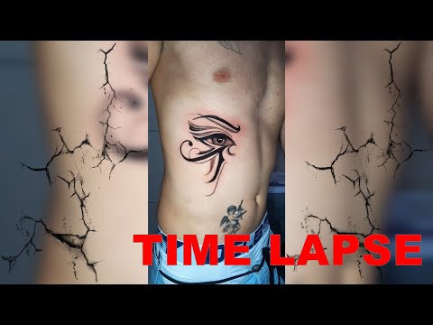 TATUAGEM OLHO DE HORUS [TIMELAPSE]