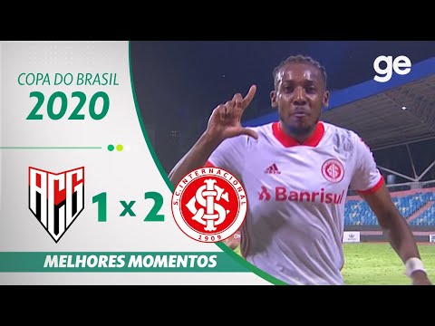 ATLÉTICO-GO 1 X 2 INTERNACIONAL | MELHORES MOMENTOS | OITAVAS DA COPA DO BRASIL 2020 | ge.globo