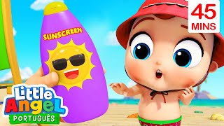 Joãozinho, na Praia a Gente Tem de Ter Cuidado! 🏖️ | Canal do Joãozinho - Little Angel Português