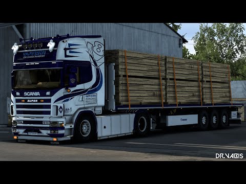 ETS2 1.45 Scania RJL 4 Series 164L Govern Transport | Euro Truck Simulator 2 Mod