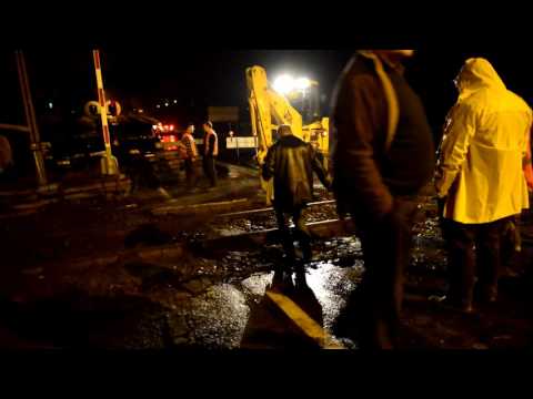 Barwałd Średni. Remont przejazdu kolejowego