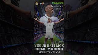 VINICIUS HATTRICK #madrid #realmadrid #vinicius #vinijr #bellingham #BAKAUTOTO
