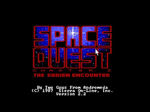 Space Quest I EGA Playthrough with Commentary