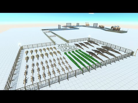 REPTILES Championship - Animal Revolt Battle Simulator