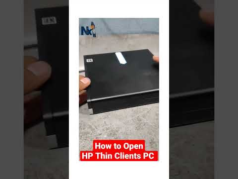 How to Open HP thin Client PC. | @nxbird #nxbird #intel #motherboard #repair #hp #thinclient #pc