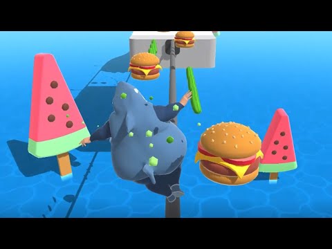 Fat 2 Fit 🍔🥒🍔 MAX LEVEL Gameplay iOS/Android