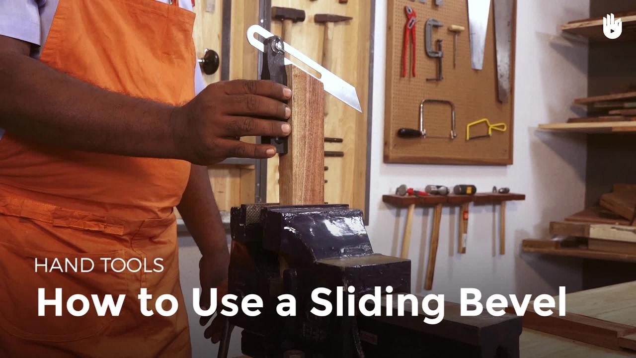 How to Use a Sliding Bevel How to Be a Woodworker Sikana