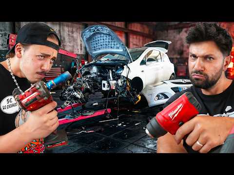 5H POUR CHANGER LE MOTEUR DE CETTE OPEL CORSA OPC NÜRBURGRING !