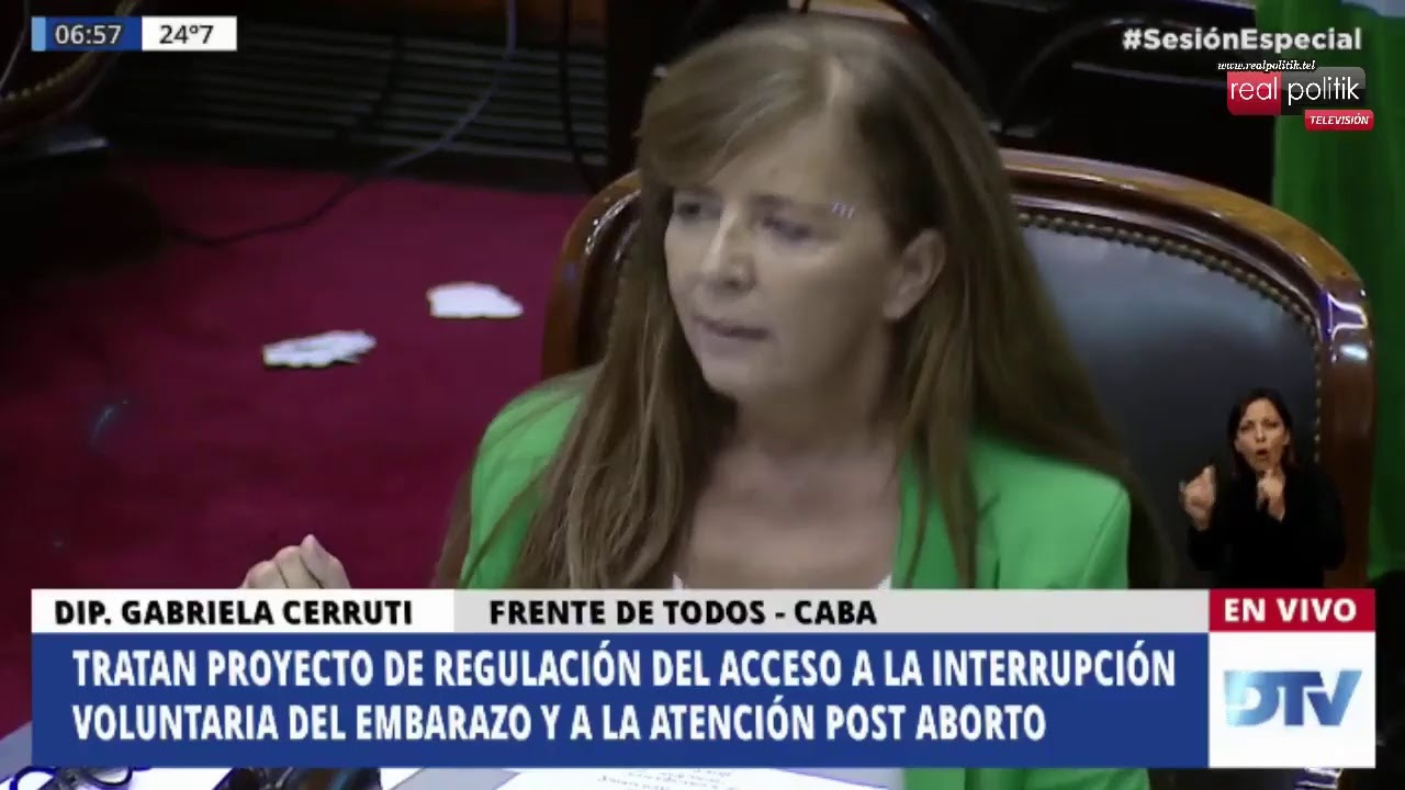 El Congreso debate el proyecto de Interrupción Voluntaria del Embarazo (Parte III)