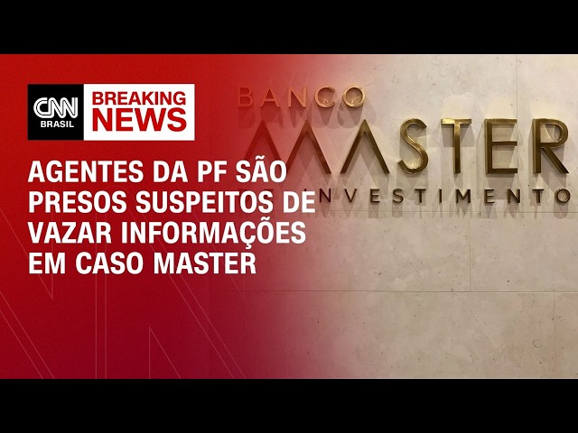 Caso Master: agentes da PF são presos suspeitos de vazar informações | CNN NOVO DIA