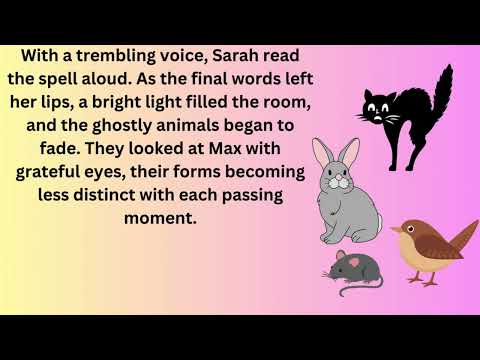 Learn English Through Story: Max and the Haunted House - (A2 - B1)