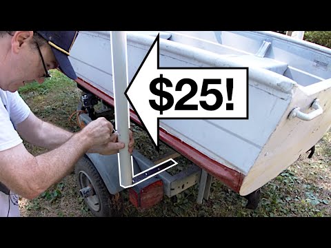 Boat Trailer Guides - Easy Cheap DIY Homemade Guides!