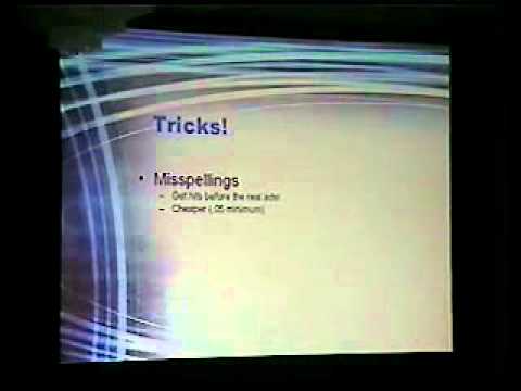 DEF CON 13 - StankDawg, Hacking Google AdWords