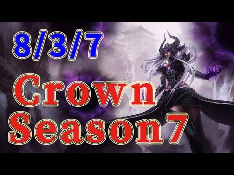 SSG Crown Syndra MID vs LeBlanc Patch 7.12