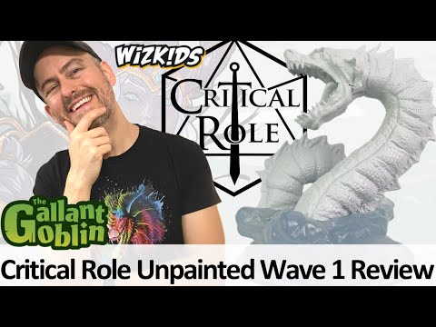 Wave 1 Critical Role Unpainted Minis - WizKids