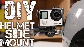 DIY GoPro Helmet Side Mount