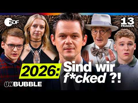 Kriege, Inflation, Klimawandel. Neues Jahr, neue Krisen?! | 13 Fragen | UNBUBBLE
