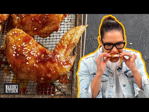The crispiest stickiest chicken wings EVER! | Japanese Nagoya Fried Chicken Wings | Marion's Kitchen