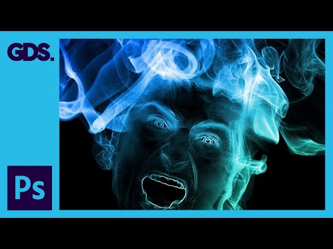 Polygonal portrait | Gradient effect in Adobe Photoshop with Illustrator