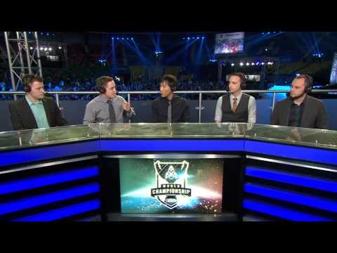 OMG vs Royal Club Game 1 post-match analyst desk | Semi Finals S4 World championship
