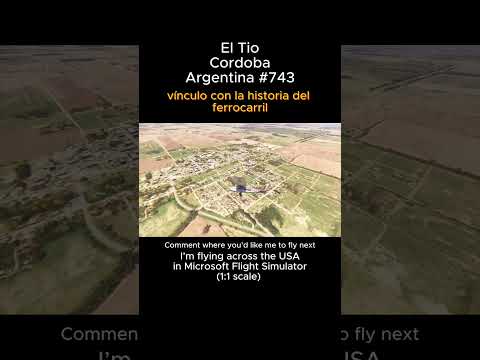 El Tio, Cordoba desde el Microsoft Flight Simulator #eltio #cordoba #msfs #joaha45 #argentina