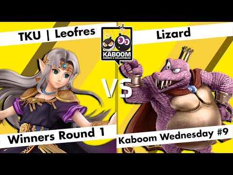 TKU | Leofres (Zelda) vs Lizard (King K. Rool, Donkey Kong) - WR1 - Kaboom Wednesday #9