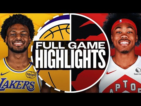 LAKERS vs RAPTORS FULL GAME HIGHLIGHTS | November 1, 2024 | NBA Full Game Highlights Today 2K25