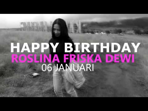 HAPPY BIRTHDAY FRISKA