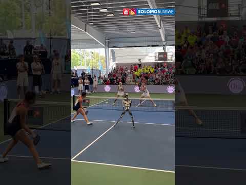 Robot Playing Pickleball with Humans, Who Wins? MOCAP Test | NOT Real | Wonder Studio Ai  #shorts