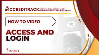 [AccrediTrack] How to Access and Login