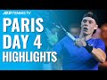 Nadal Sets Up Tsonga Clash; Djokovic, Dimitrov, Shapovalov Advance | Paris 2019 Highlights Day 4
