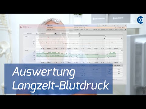 Langzeit-Blutdruck / Auswertung in der custo diagnostic