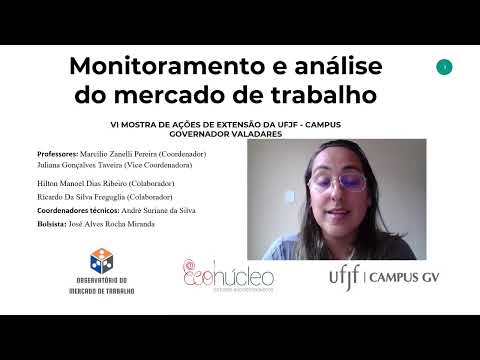 UFJF/MOSTRA 2022 - Monitoramento e análise do mercado de trabalho
