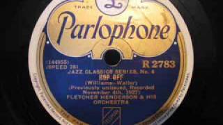Music video thumbnail preview for Fletcher Henderson - Hop Off by Fletcher Henderson and His Orchestra