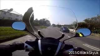 preview picture of video 'Gopro Hero 4 Black Motorcycle Cam Honiton - Ottey St Mary. Full HD 1080p'