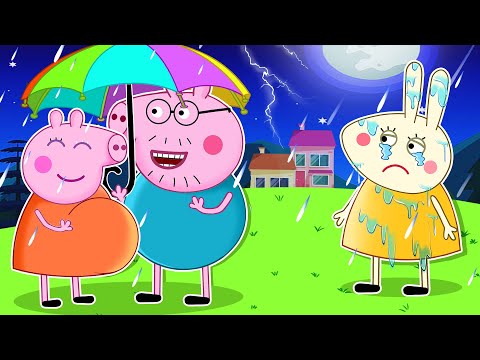 Sad Love Story of Miss Rabbit - Peppa Pig Full Episodes