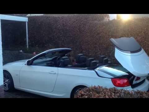 BMW Convertible 320d- Folding Roof
