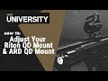 Riton University - How To: Adjust Your Riton QD Mount's